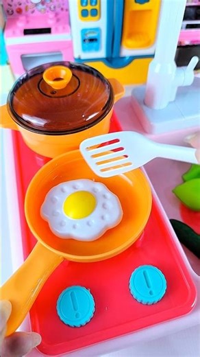 Satisfying with Unboxing & Review Miniature Kitchen Set | ASMR Video no music #asmrtoys #toyhouse