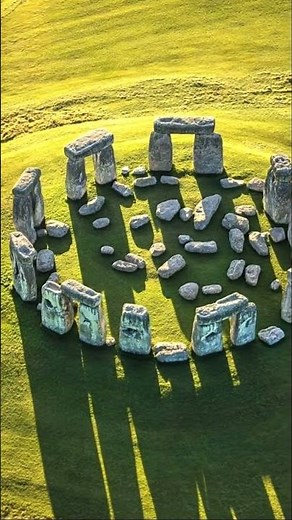 Stunning Sunset Drone View of Stonehenge | Ancient UK Landmark