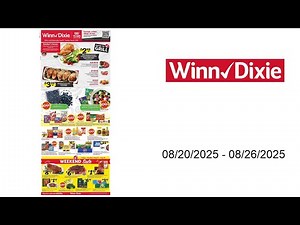 Winn Dixie Weekly Ad - 08/20/2025 - 08/26/2025