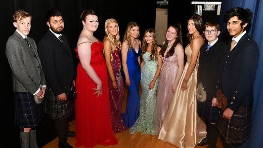 Grangemouth HS Prom Fashion Show