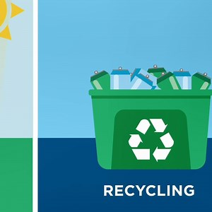 Recycling is great for the planet, but using clean electricity has a greener impact. #theCleanTruth http://bit.ly/GMEthecleantruth | Green Mountain Energy Company