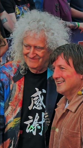 A Legendary Moment from Queen's Brian May 🎸👑