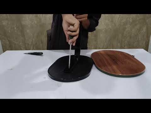 How to Assemble C Shaped Sofa Side Table?