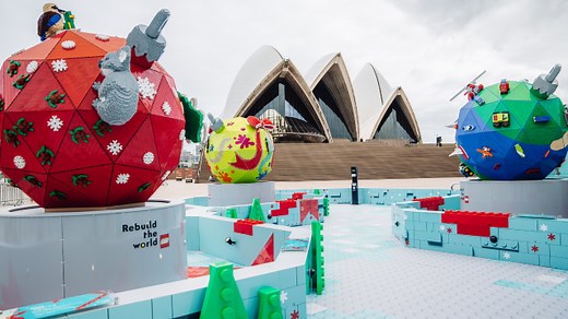 We’ve partnered with LEGO® Australia to inspire children and families thanks to an exciting activation taking centre stage on our iconic Forecourt. The installation sees four giant Lego Christmas Tree Baubles come to life with 3D elements, music and lights. Led by a global team of LEGO designers including the only LEGO Certified Professional in the Southern Hemisphere, Ryan ‘The Brickman’ McNaught. Watch the pieces being constructed, then view the installation for yourself until Monday 13 Decemb