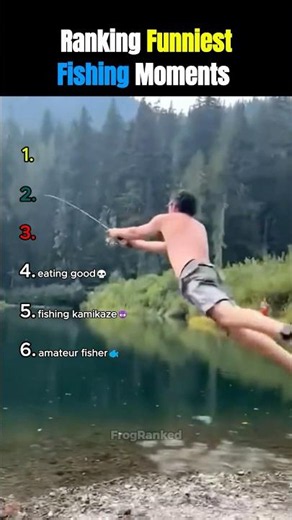 Ranking Funniest Fishing Moments Ever😭#shorts #usa