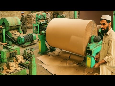 Cardboard Recycling on a Massive Scale | Millions of Boxes Reborn into New Products