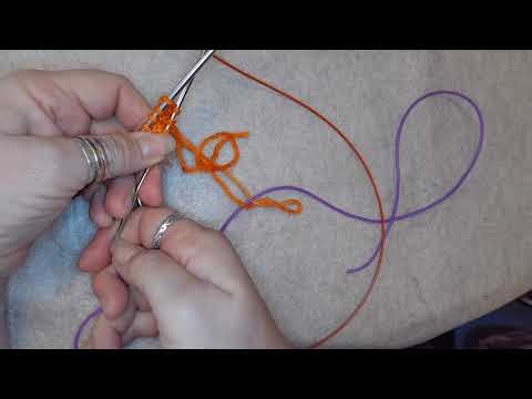 Tubular Cast on with stitch saver cord