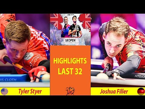HIGHLIGHTS LAST 32 | Tyler Styer vs Joshua Filler | 2025 UK OPEN POOL CHAMPIONSHIP