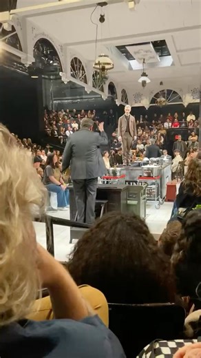 Climate-change protesters from Extinction Rebellion interrupted the second act of Broadway’s An Enemy of the People at Thursday night’s show. The 1882 play, starring Jeremy Strong, Michael Imperioli, and Victoria Pedretti follows Strong as Dr. Thomas Stockmann, a medical officer who threatens to expose harmful bacteria found in the town spa but ends up becoming the enemy of the townspeople. Several members of the cast, like Imperioli, helped get the protesters out of the theater while in charact