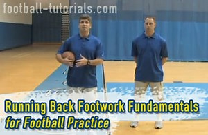 Running Back Footwork Fundamentals for Football Practice
