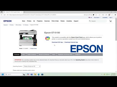How To Install and Setup Epson EcoTank ET-5150 Printer [Guide]