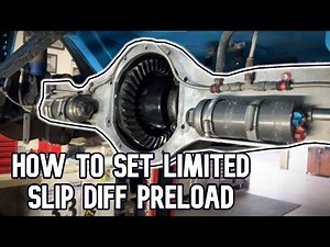 Frank Kelly - HOW TO Set Limited Slip Diff Preload
