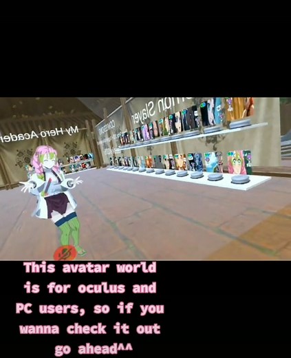 Explore Demon Slayer Avatars in VRChat!