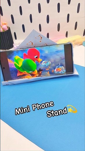 How to Make a Paper Phone Stand | Easy DIY Mobile Holder Craft