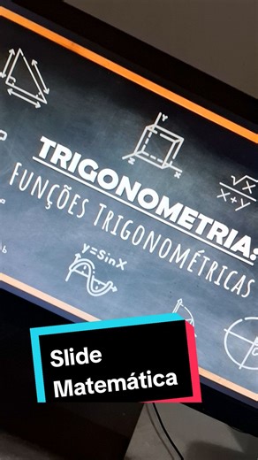 Slide de Matemática em PowerPoint