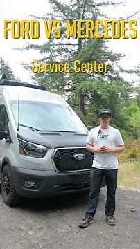 Adventure Camper Van Buyers Guide: Ford Transit AWD vs Mercedes Sprinter Service Centers? 2800 v 280