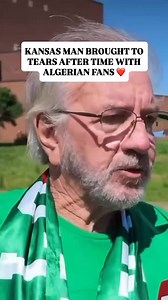 Algerian Fans Surprise Kansas Artist – Massive Flag Tribute at KU