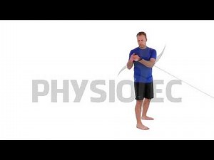 Standing lumbar multifidus strengthening with rotation