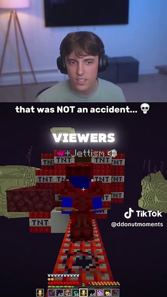 They in fact did NOT trap anyone but themselves 😭 #minecraft #drdonut #donutsmp