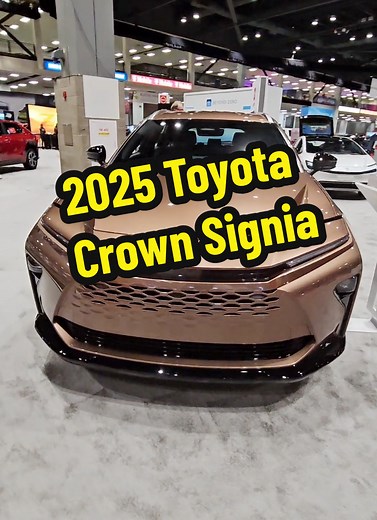 2025 Toyota Crown Signia: The Future of Electric Sedans