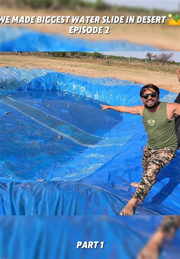 Building the Biggest Water Slide in the Desert