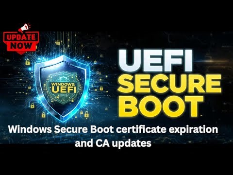 Secure Boot Certificates Expire in 2026 | Windows UEFI CA 2023 Update Explained