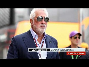 VIDEO: F1 Boss Lawrence Stroll's BRAND NEW Superyacht Named | SY Clips