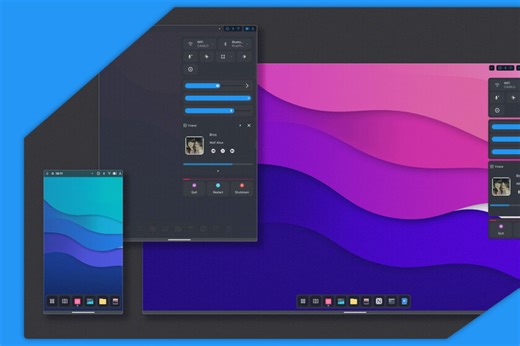 Ya puedes probar la versión preliminar de Maui Shell, el escritorio convergente para PC, smartphones y tablets con Linux
