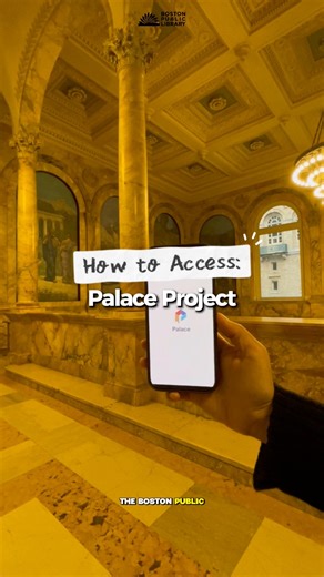 💡New Digital Resource: Palace Project! The Boston Public Library has recently expanded access to new digital platforms including Palace Project - here’s how you can access it! 🔵 What is Palace? An all-in-one reading app that pulls titles from multiple BPL platforms into one place, including library-exclusive content from Amazon Publishing and Audible. 🔵How to access: 1. Sign up for a BPL library card. 2. Head to your App Store and download the Palace Project app. 3. Add Boston Public Library 