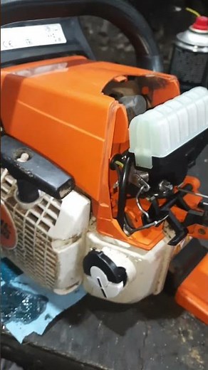 Stihl MS 230. Won't start #won'tstart #stihl #stihlms230 #chainsaw