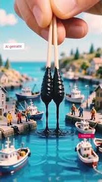 Amazing AI Miniature World Transformations | AI Generated Magic #shorts #ai