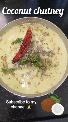 2-Minute me perfect Coconut Chutney for Dosa & Idli.#food #coconutchutneyrecipe #recipe