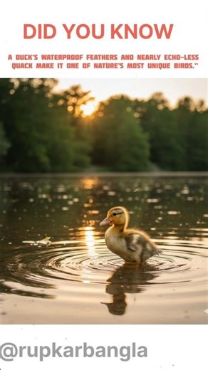 Amazing Duck Facts | The Most Unique Bird in Nature 🦆✨”