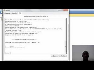 Configuration très basique d'un routeur CISCO + test de PING