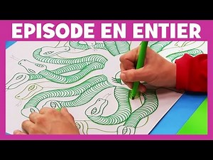 Art Attack - La technique des vagues - Disney Junior - VF