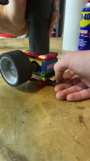 The sound of my Lego engine 3D printed turbine ￼￼
