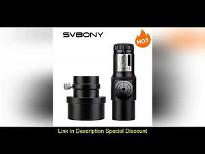 SVBONY Telescope Red Laser Collimator Adjustable for Newtonian Reflector Telescope and SCT SV121