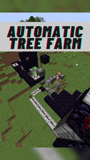Ultimate Minecraft AFK Tree Farm Tutorial