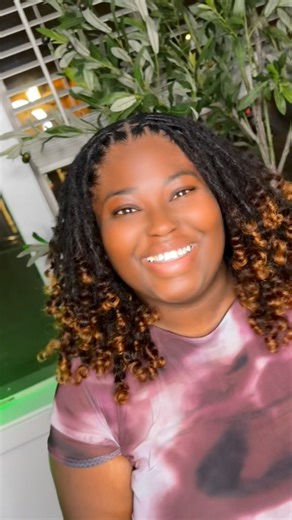 10 inch Medium Curly Genie Locs | Dr.LocGenie