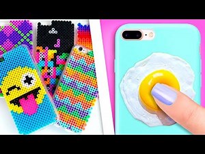 HAZ FUNDAS PARA TU CELULAR ❤️7 IDEAS - Tutoriales Belen