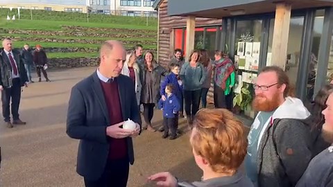 Prince William carries out first official engagement in duchy as Duke of Cornwall