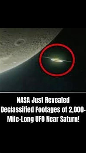 Something Strange About Saturn's Rings! Alien Construction? #alienship #space #saturn
