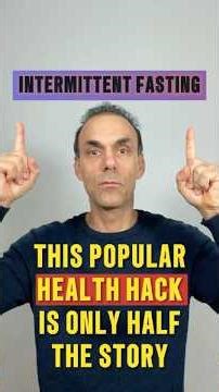 Douglas Haddad - Intermittent Fasting: This Popular Health Hack is Only Half the Story