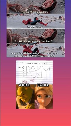 When Students Outsmart the Teacher 😂 | Marvel + School Meme #memes #reels #marvel #funny #trending