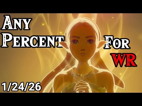 BotW Any% Speedruns for WR Day 8! (Switch 1 v1.6)