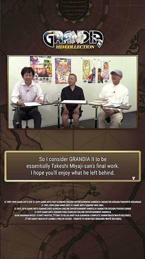 The prodigy behind the GRANDIA series🤓✨ #GRANDIA #GRANDIAII #GRANDIAHDCollection #gamedev #intervie