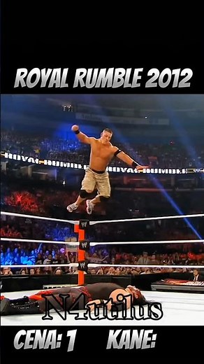 Every John Cena vs Kane match
