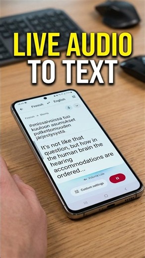 How to automatically Translate Live Audio to Text (Google Translate, Finnish Audio to English text)