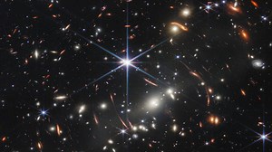 Nasa shares FIRST-EVER deep space image from James Webb telescope