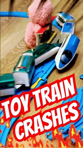 Toy Train FAILS 🤯 Crashes, Bumps & Bloopers
